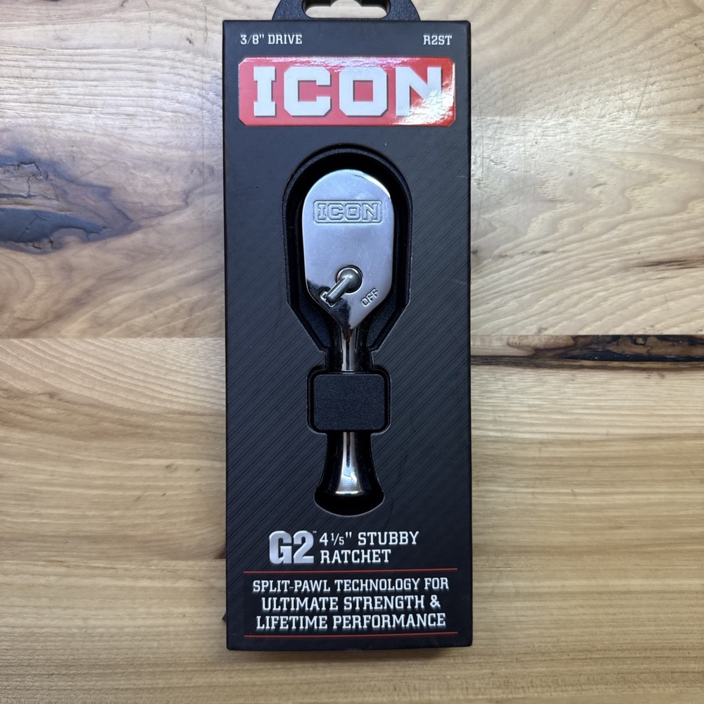 Icon G2 Ratchets 3/8 Drive 10" Standard R2SG , 3/8 Drive Stubby R2ST 4 1/5" - Picture 7 of 10